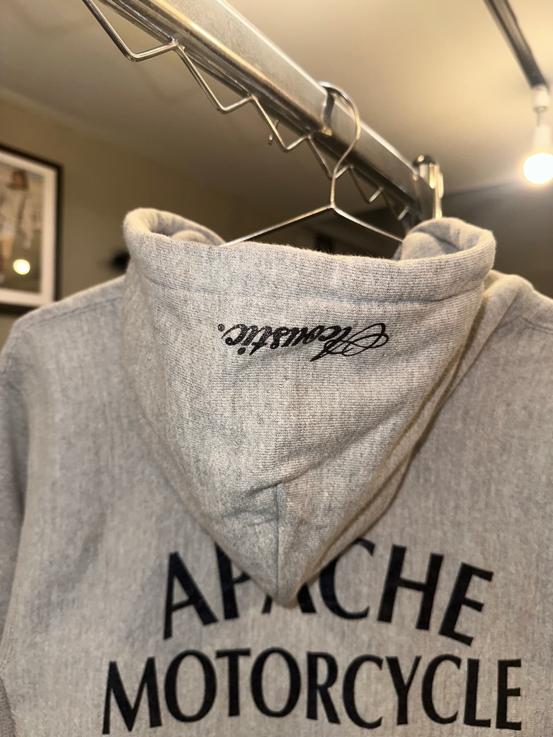 Acoustic Apace Bike reverse hood zip-up 상품이미지7