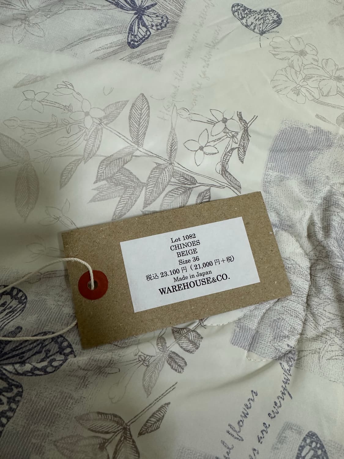 웨어하우스 1082 치노 36 상품이미지5