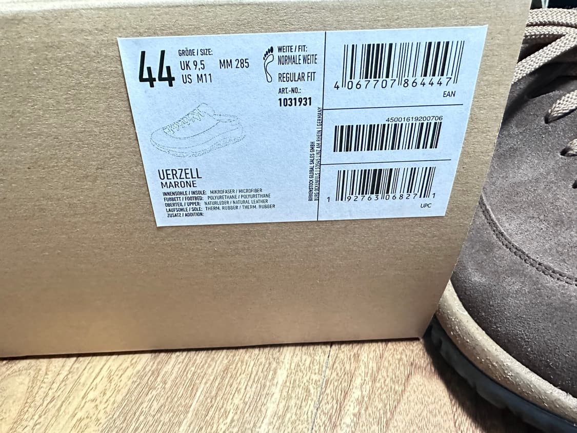 44 버켄스탁 1774 띠보 브라운 우어젤 uerzell thibo 상품이미지6