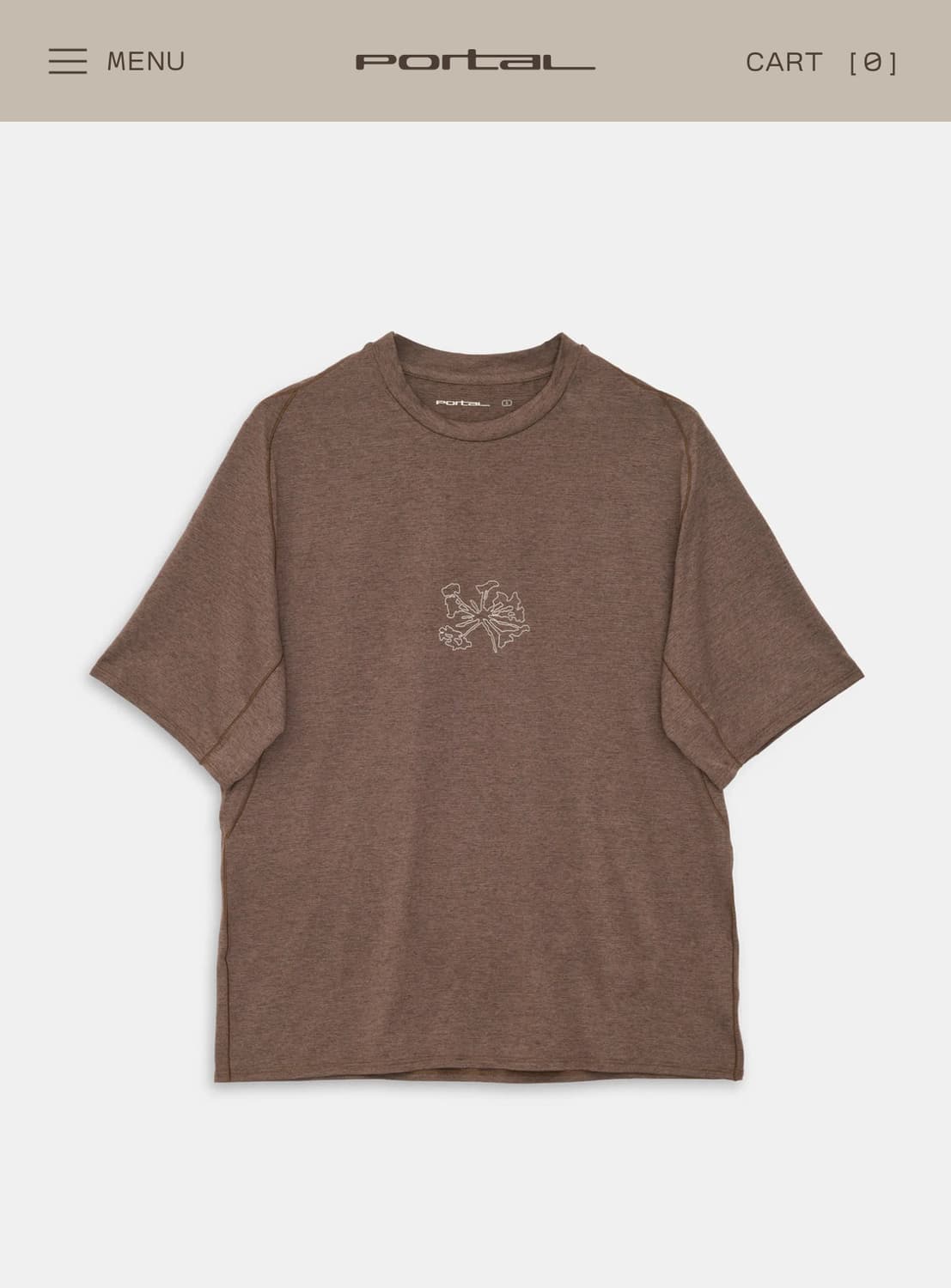 portal 포탈 러닝 레터럴 피트 반팔티 M 상품이미지1