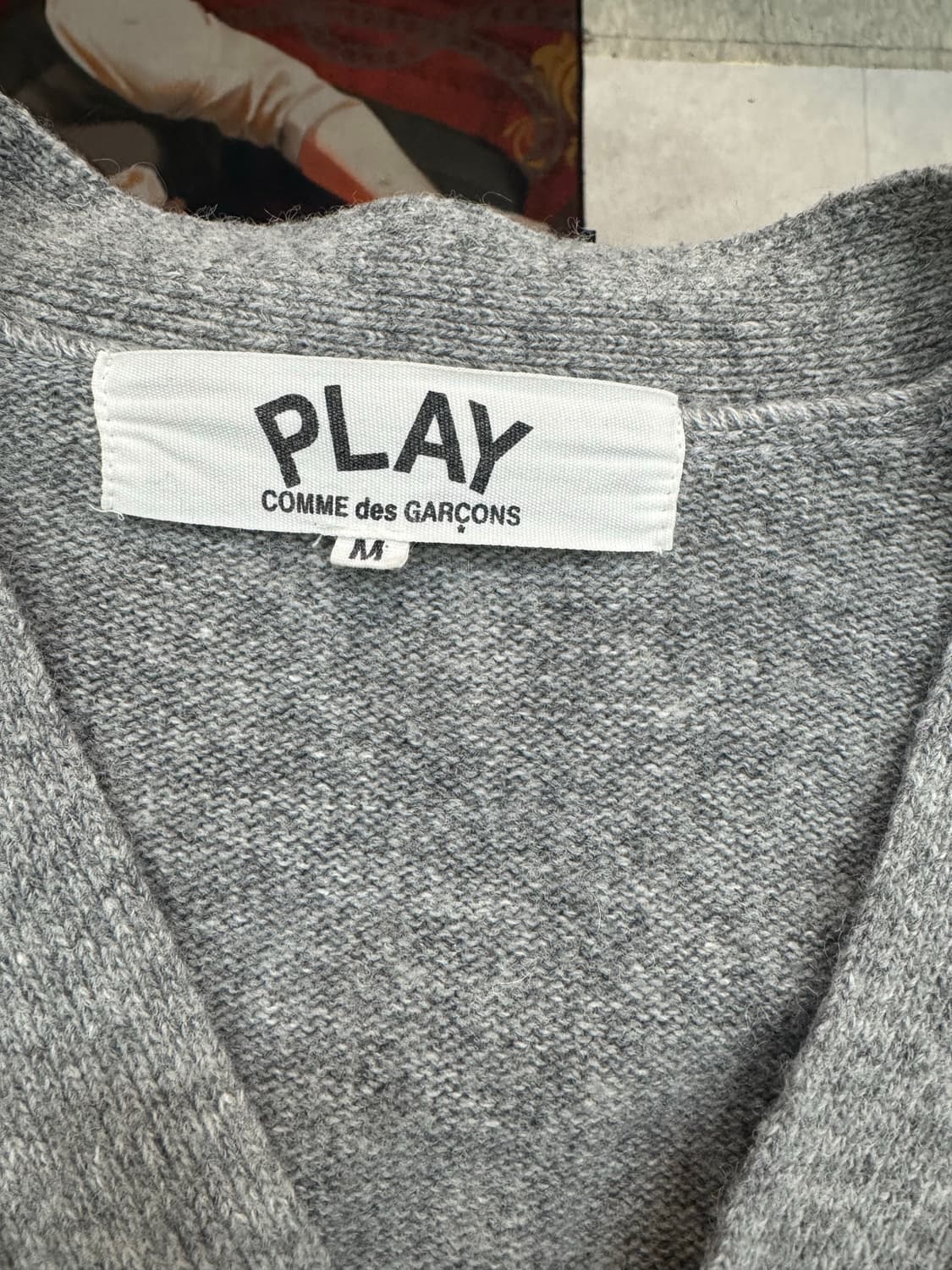 vtg 꼼데 가디건 상품이미지4