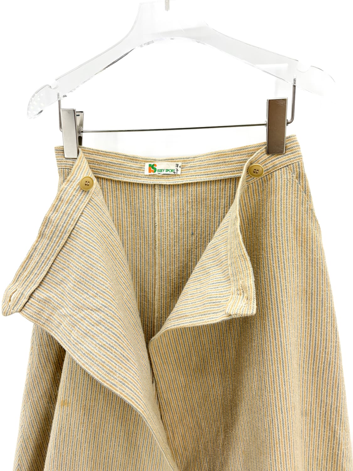 70’s 이세이미야케 스포츠 스트라이프 랩 스커트 상품이미지8
