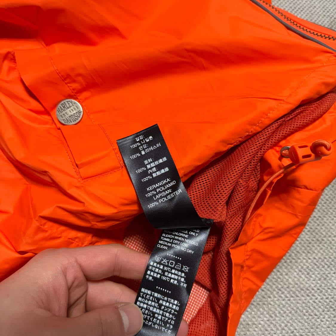 할리데이비슨 나일론 스카치 바람막이 상품이미지6