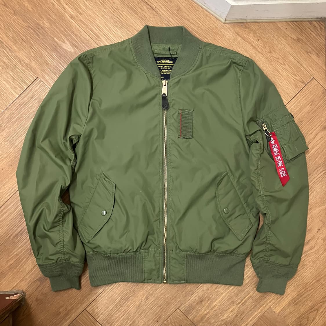 N102 알파인더스트리 항공점퍼 ma1 상품이미지1