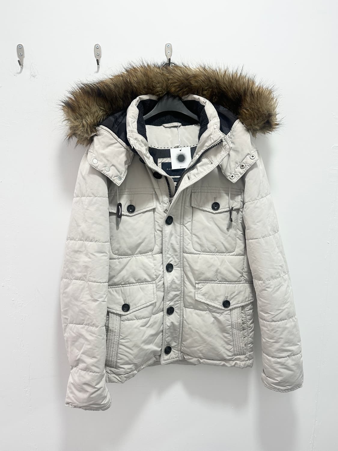 ZARA man fur puffer  상품이미지10