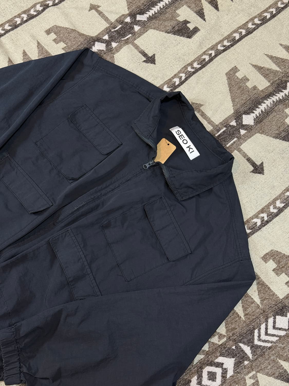 서기(seo KI)카고 포켓 지퍼 자켓  상품이미지8