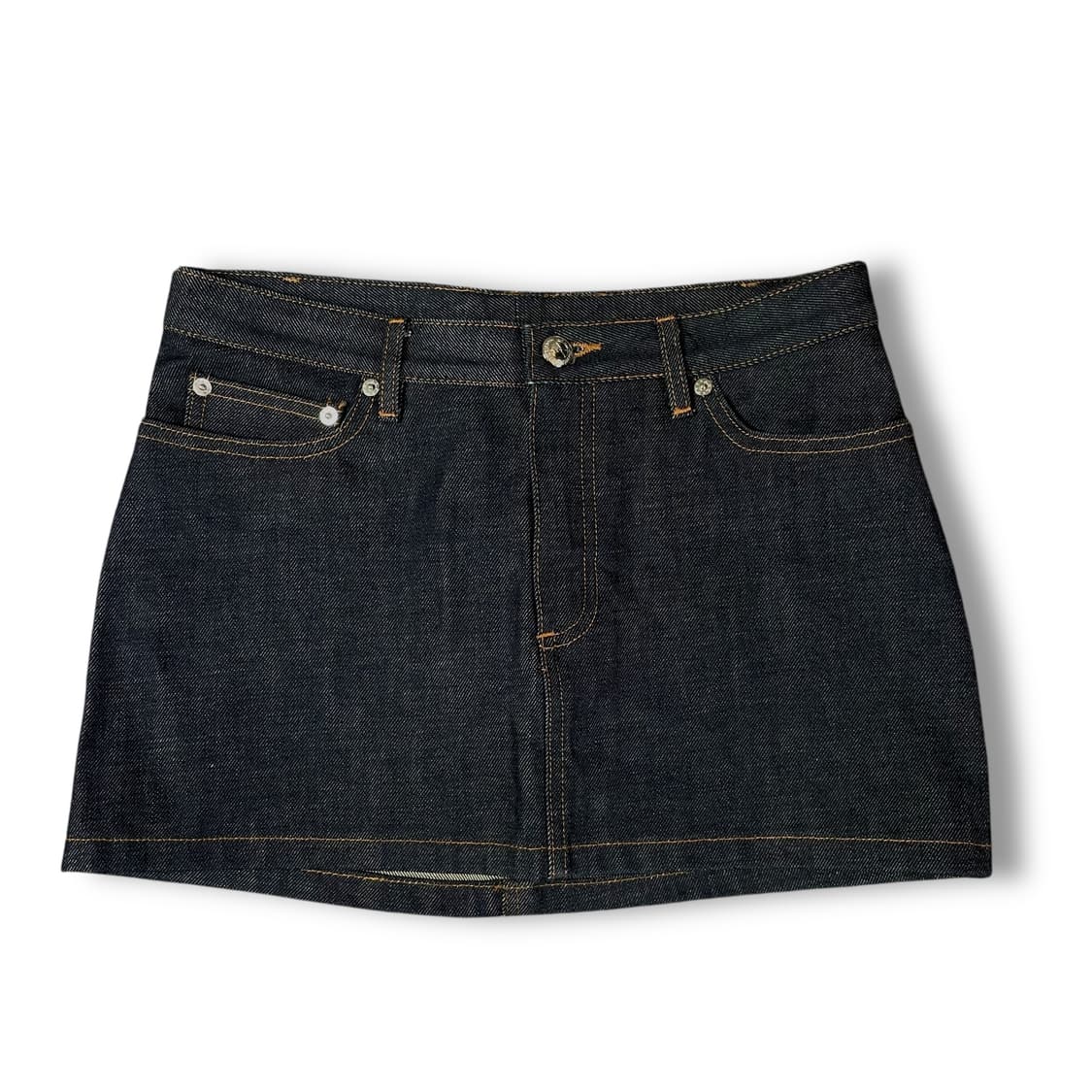 (30) A.P.C 아페쎄 진청 데님 미니 스커트  상품이미지1