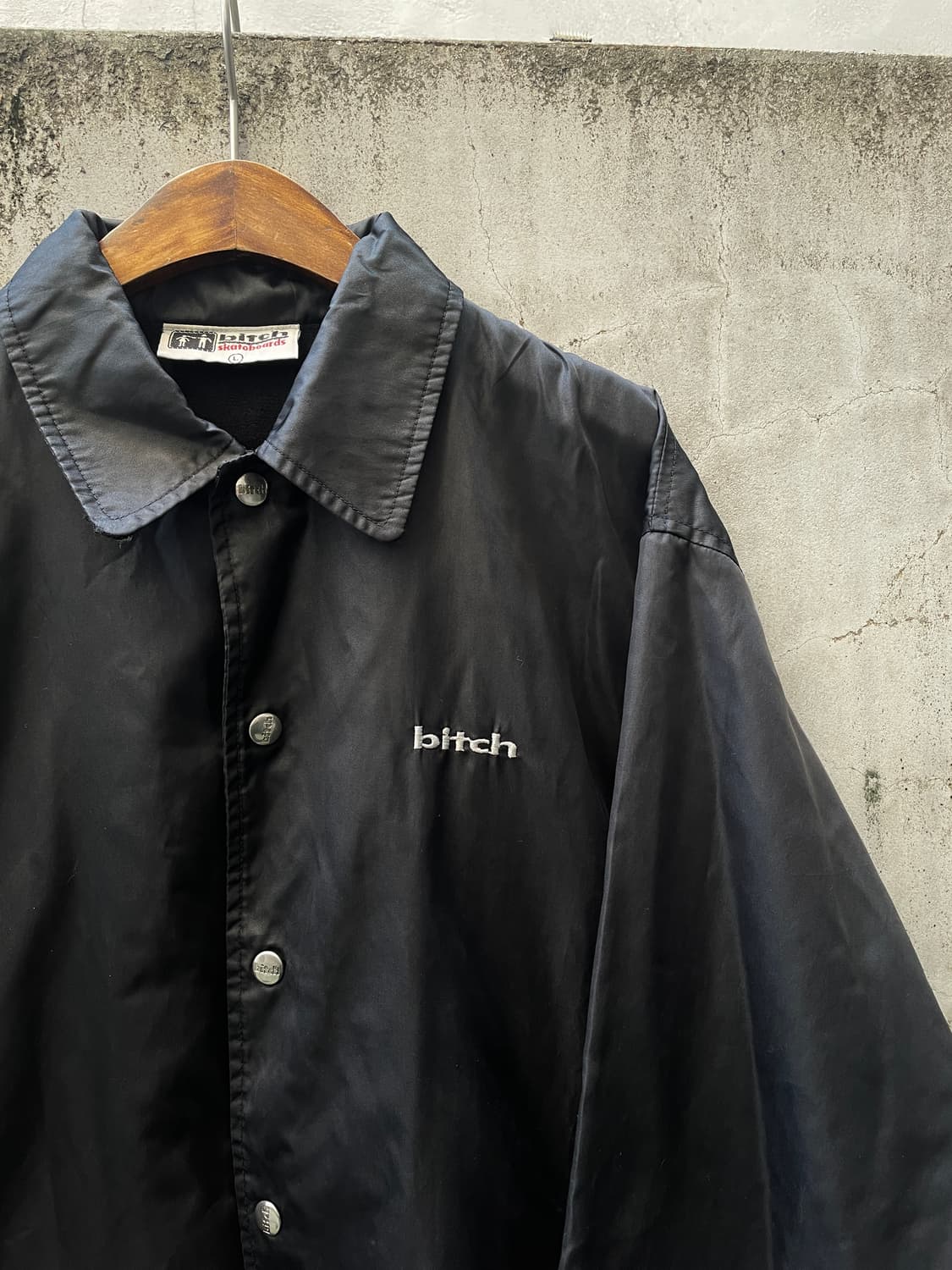 90s Bitch skateboards Black Coach Jk 상품이미지4