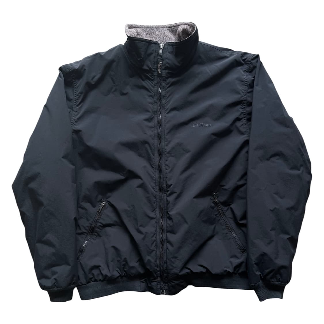 00s LL Bean 웜업 자켓 블랙 상품이미지1