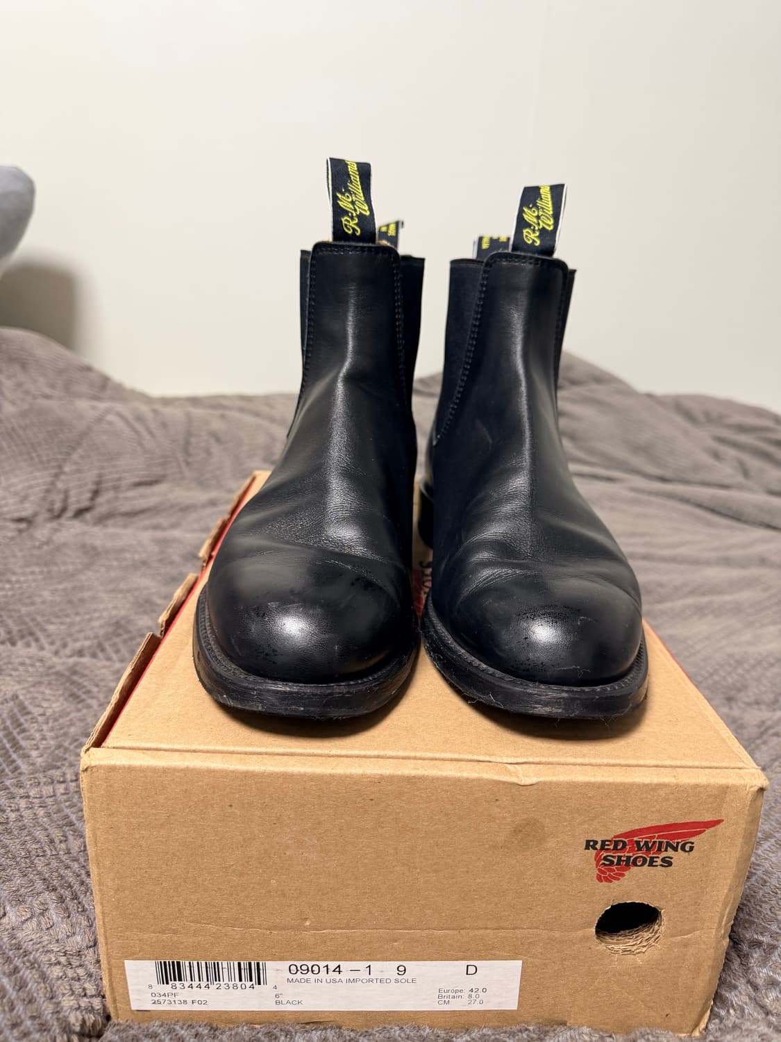 RM Williams Craftsman boot첼시부츠 블랙(UK8 G) 상품이미지1