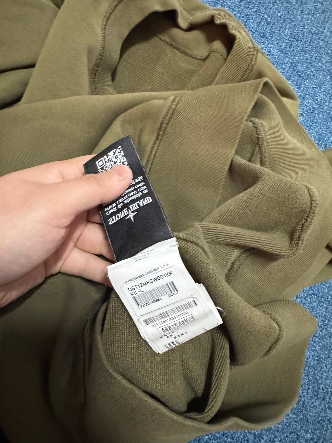 스톤아일랜드 정품 qr  상품이미지3