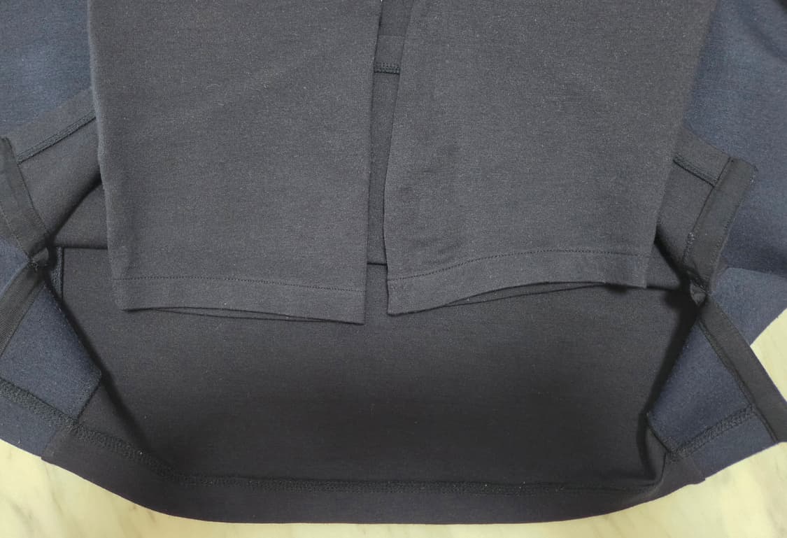 솔리드옴므 배색 7부 티셔츠 상품이미지6