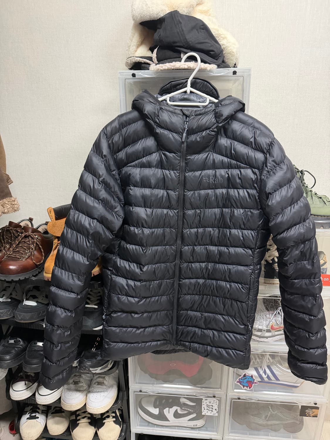 [L] Rab 씨러스 알파인 경량패딩 블랙 상품이미지1