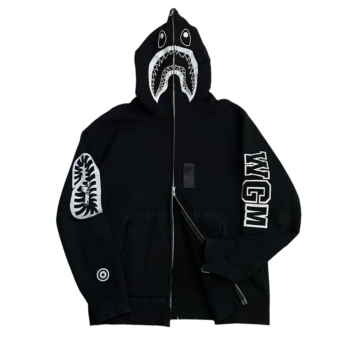 (L~XL) 베이프 밀리터리 풀집업 샤크 후드집업 상품이미지4