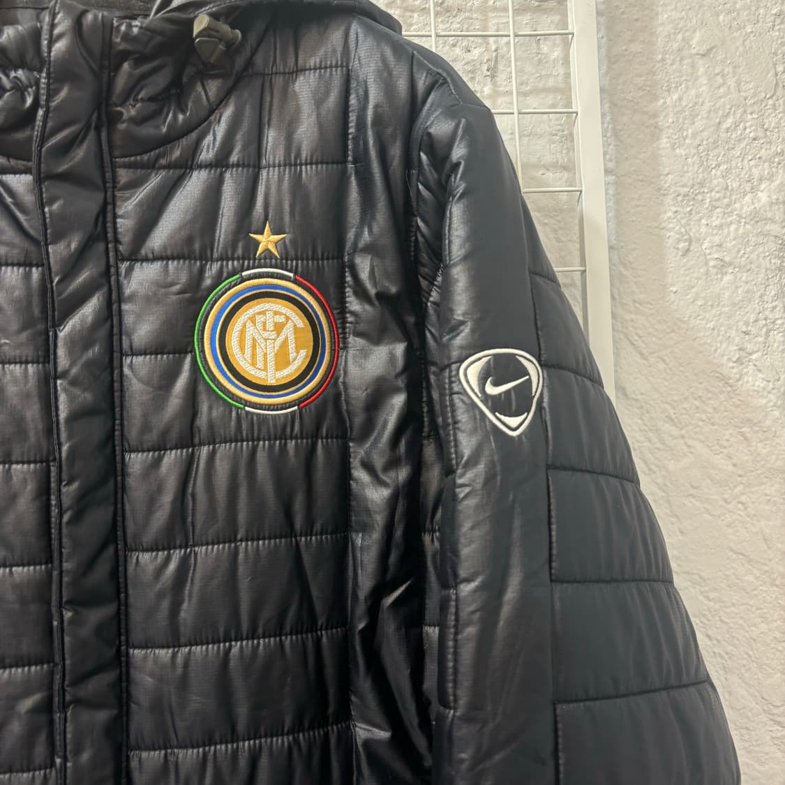 나이키 09-10 인테르 블랙 패딩 자켓 M 상품이미지6