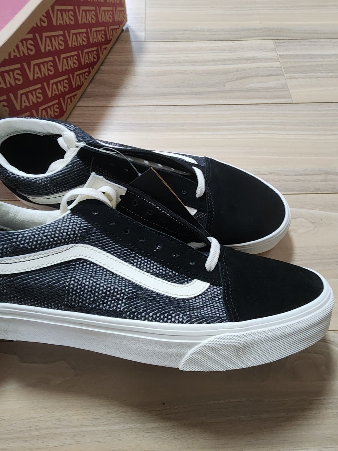 반스올드스쿨체크블랙반스신발스니커즈운동화270 상품이미지7