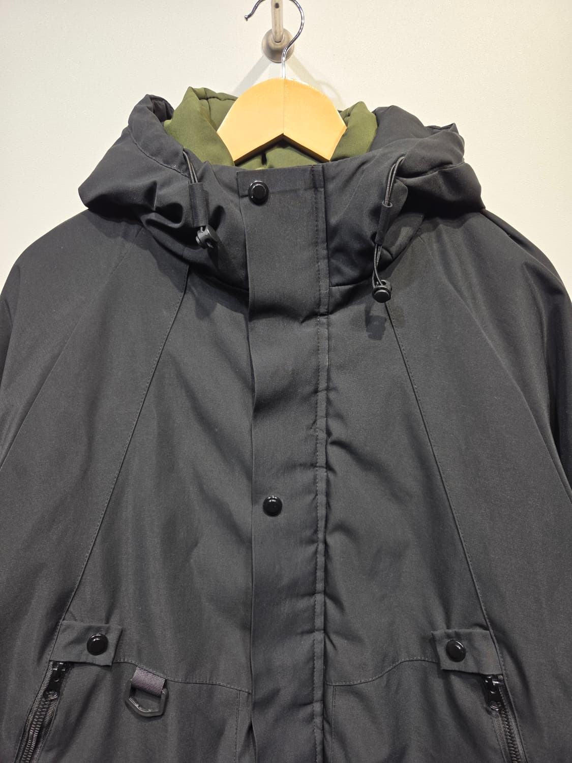 Jeep SPIRIT 지프 스피릿 블랙 후드 테크니컬 패딩 자켓 상품이미지3