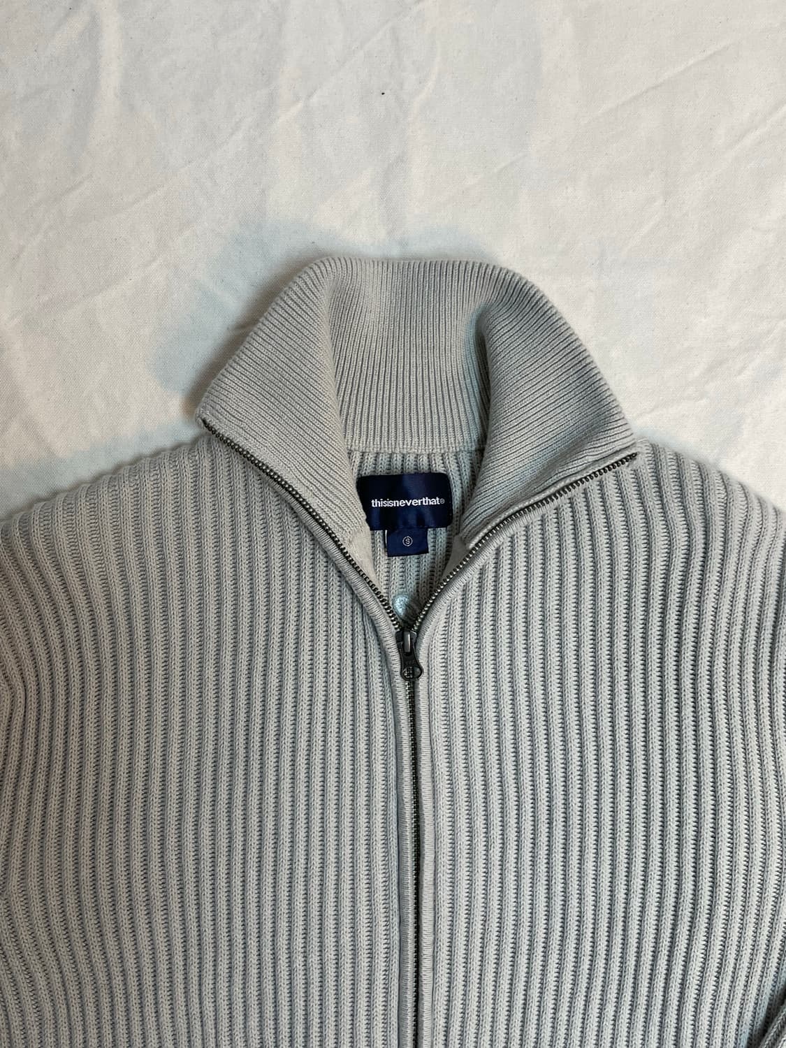 디스이즈네버댓 니트집업  상품이미지2