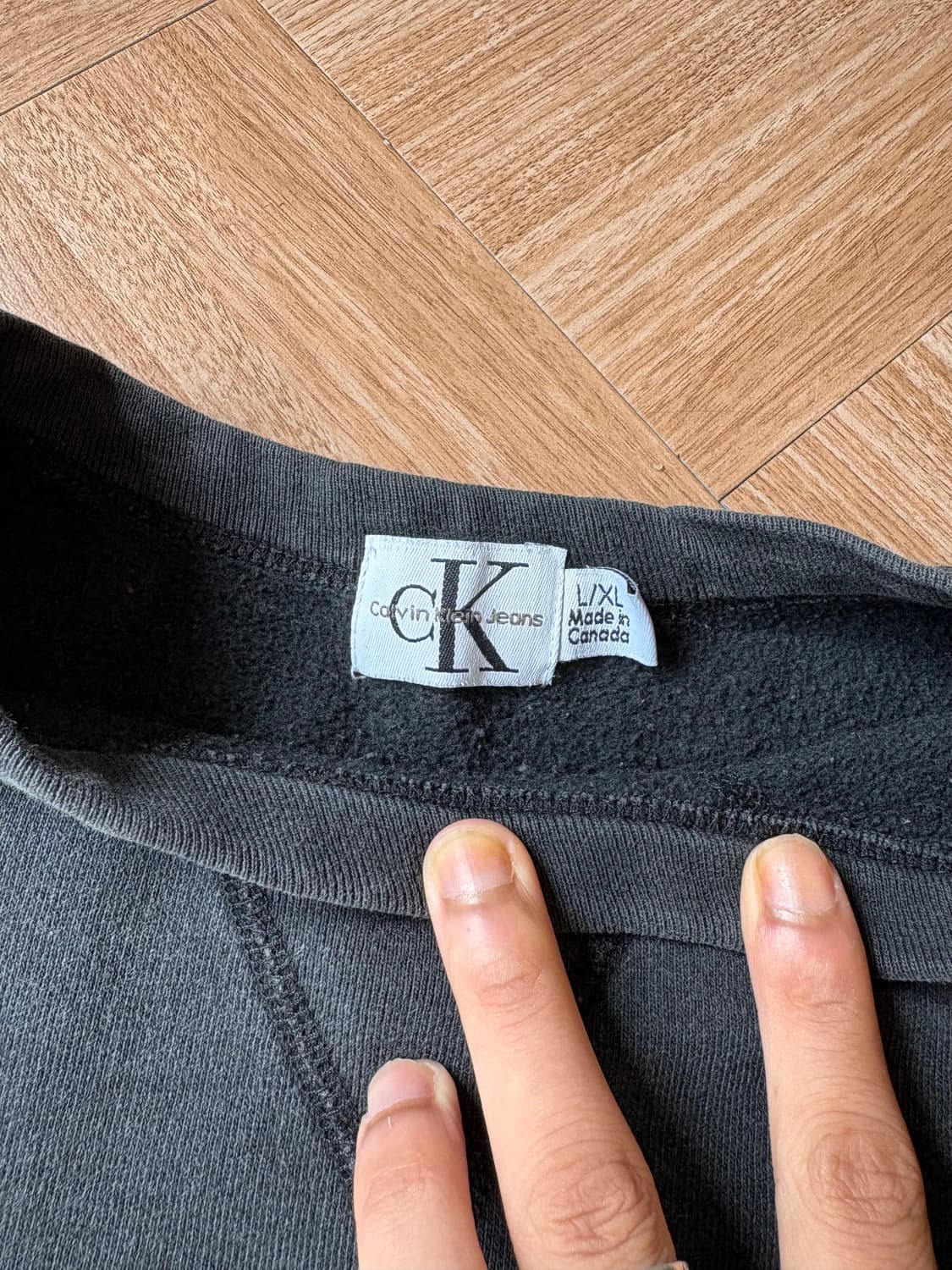 90s Calvin klein Jeans 스웻셔츠 상품이미지4