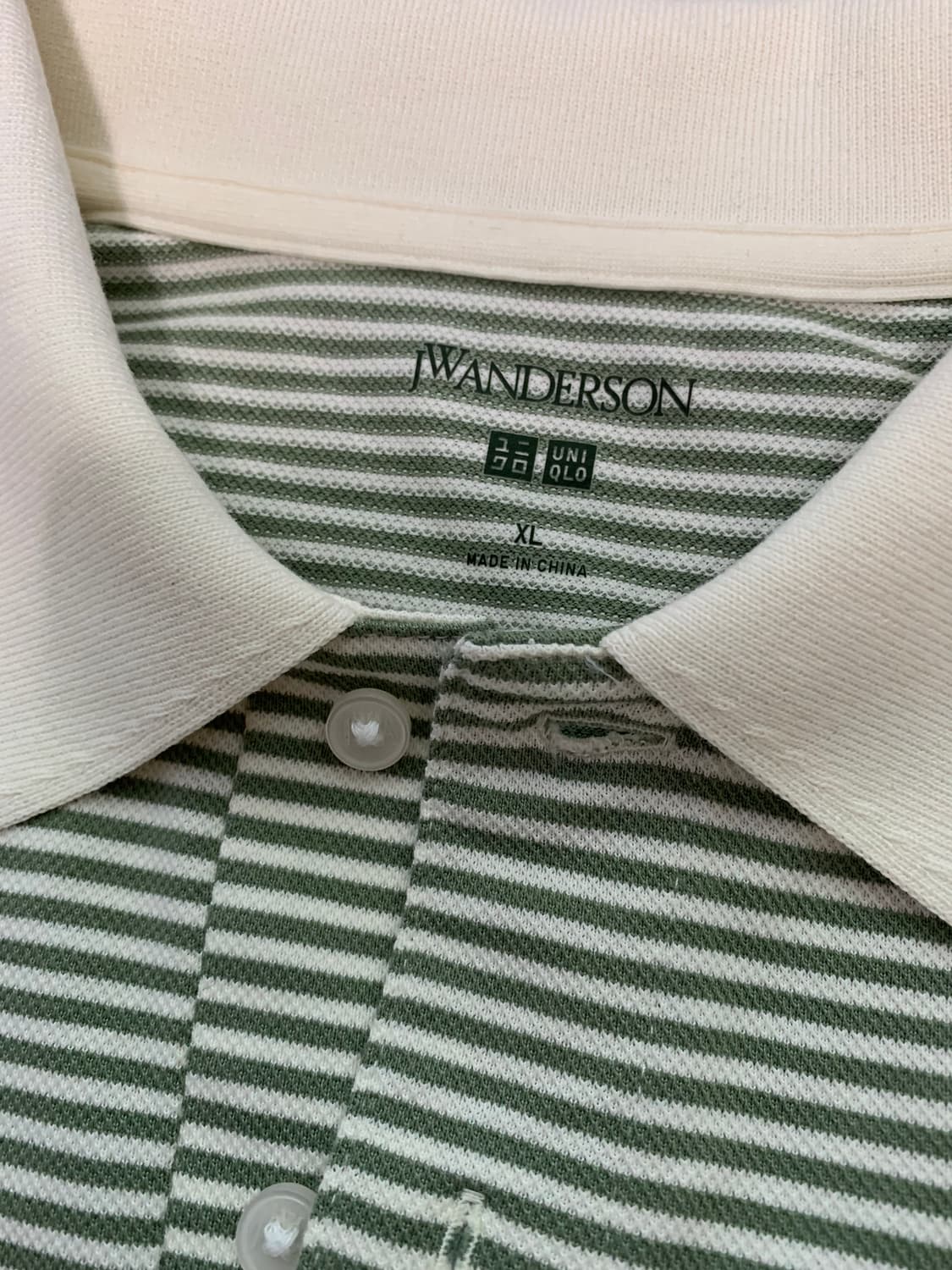 유니클로 jw앤더슨 반팔  카라티 상품이미지3