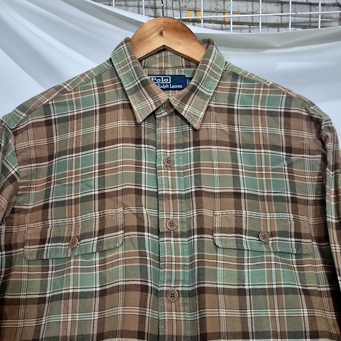 Polo Ralph Lauren 폴로 랄프로렌 울 체크 셔츠 상품이미지2