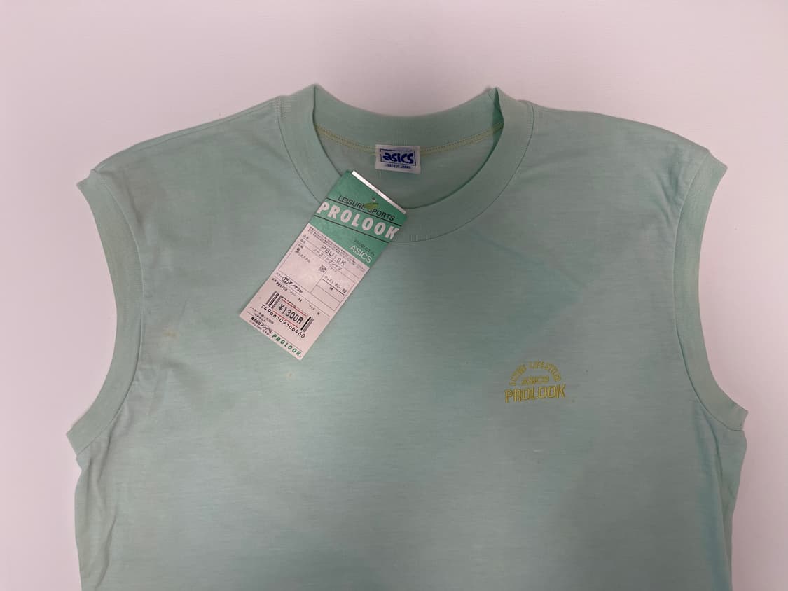 아식스 90s 올드 프로룩 2번 민소매 티셔츠 빈티지 ASICS OLD 상품이미지2