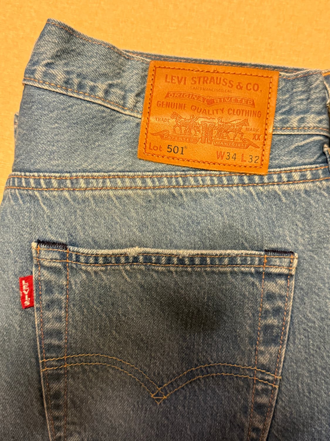 리바이스 501 34x32 상품이미지2