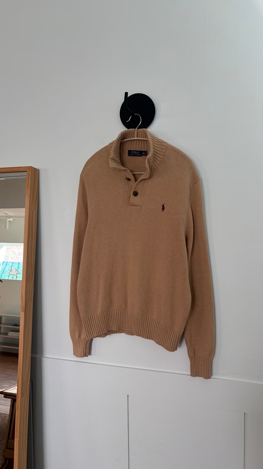 폴로 헨리넥 니트 상품이미지1