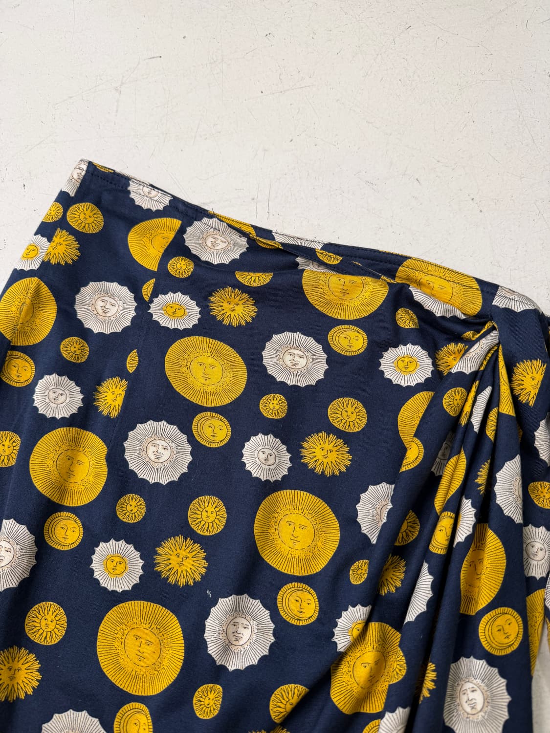 80-90s pattern wrap skirts  상품이미지2
