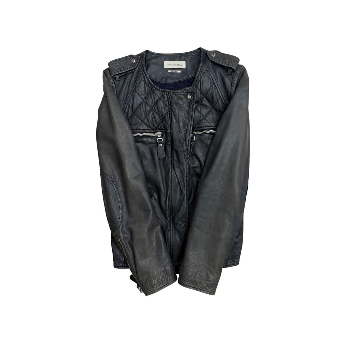 이자벨마랑 여성 양가죽 램스킨 레더 자켓 36 상품이미지3