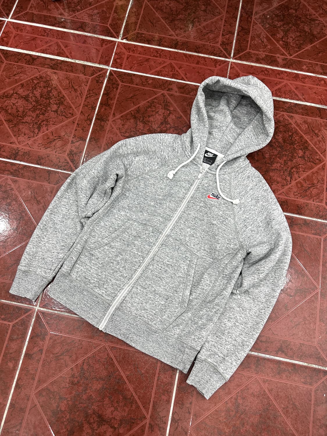 나이키 후드집업 그레이S 상품이미지1