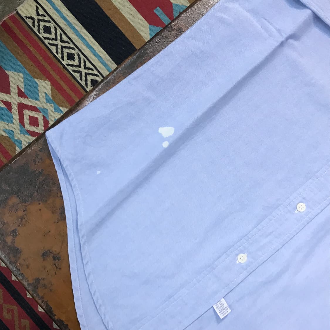 폴로랄프로렌 소라색 옥스포드 셔츠 남성 105 사이즈 상품이미지4