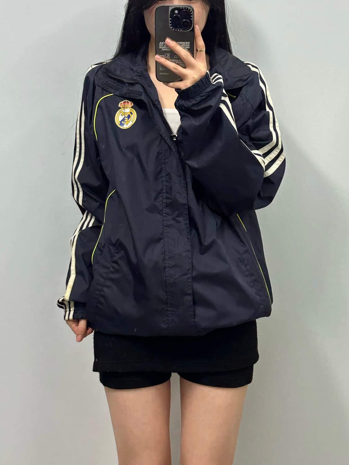 아디다스 레알마드리드 10-11 레트로 바람막이 상품이미지1