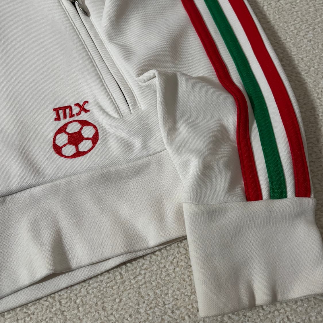 아디다스 멕시코 빨초흰 딱붙핏 져지 상품이미지4