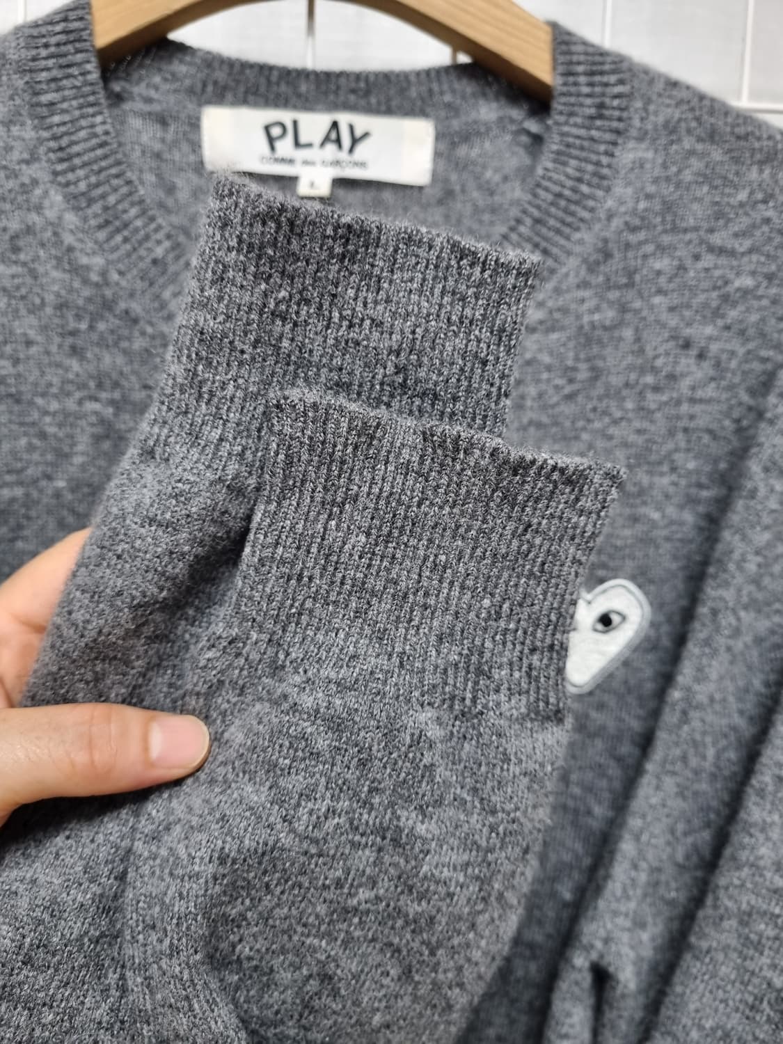 (택포) 꼼데가르송 니트가디건 상품이미지4