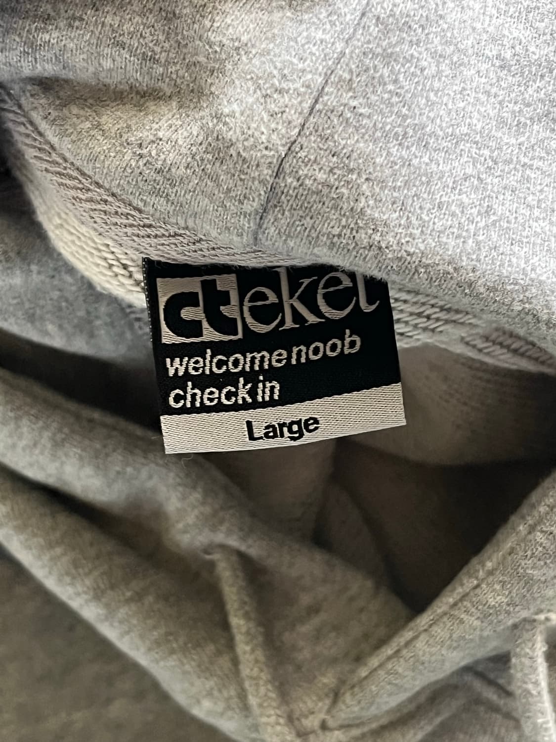 테켓 후드티 L 상품이미지3