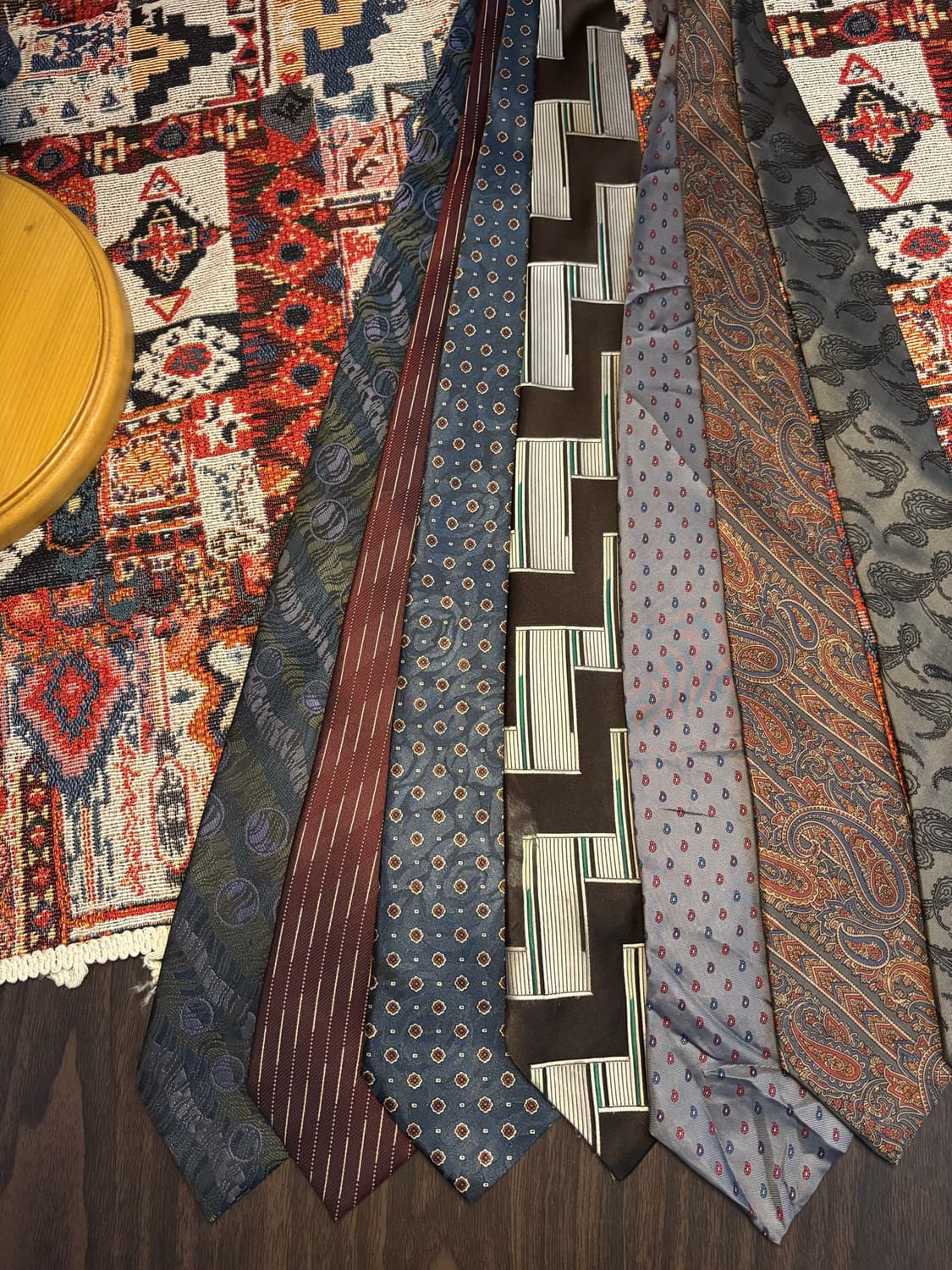 Japanese Vintage various patterns ties 상품이미지3