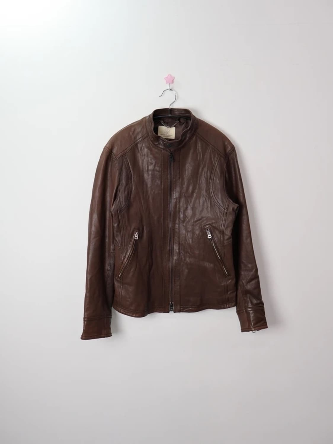 United Arrows Leather Rider Jacket 상품이미지3