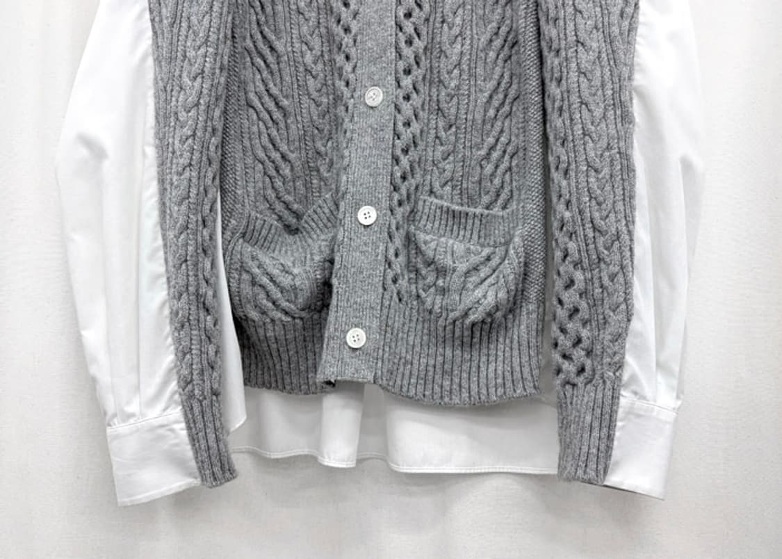 사카이 셔츠 니트 가디건 상품이미지3