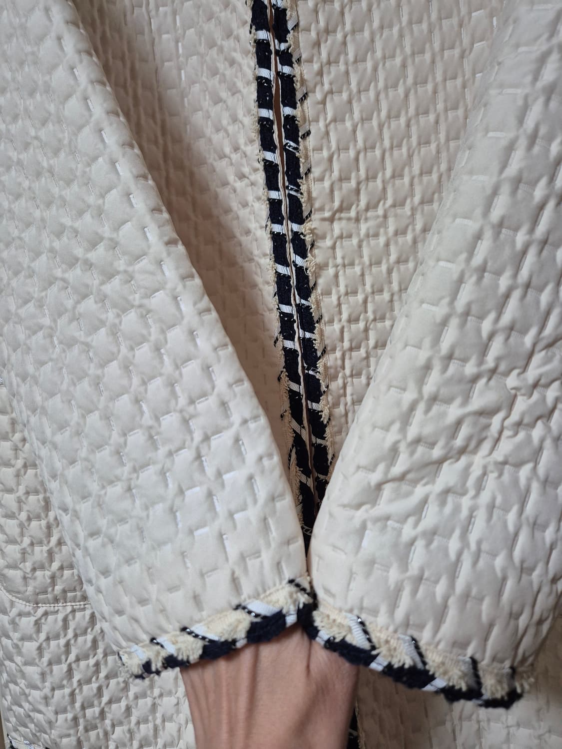 멜본 퀼팅 자켓 상품이미지5