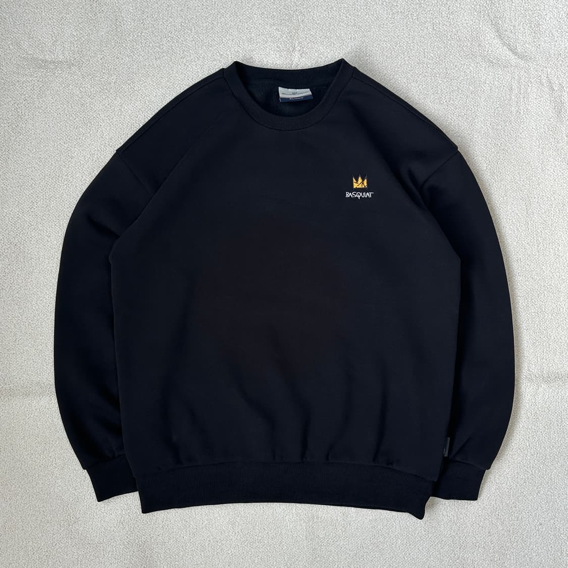 벤셔먼 X 바스키아 시그니처 레터링 자수 기모 스웨트셔츠 상품이미지2