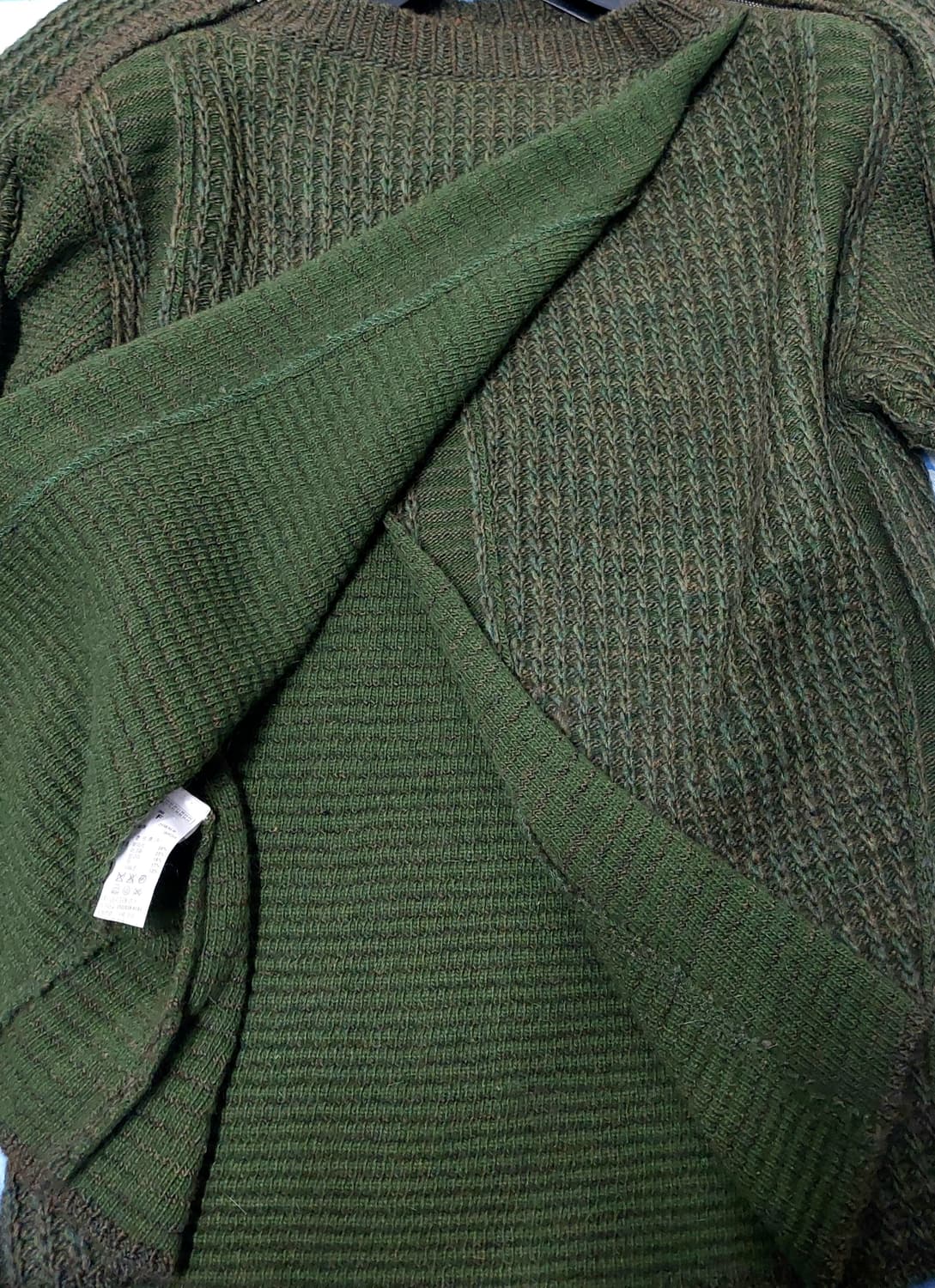 한섬 시스템 알파카 울 스웨터 상품이미지7