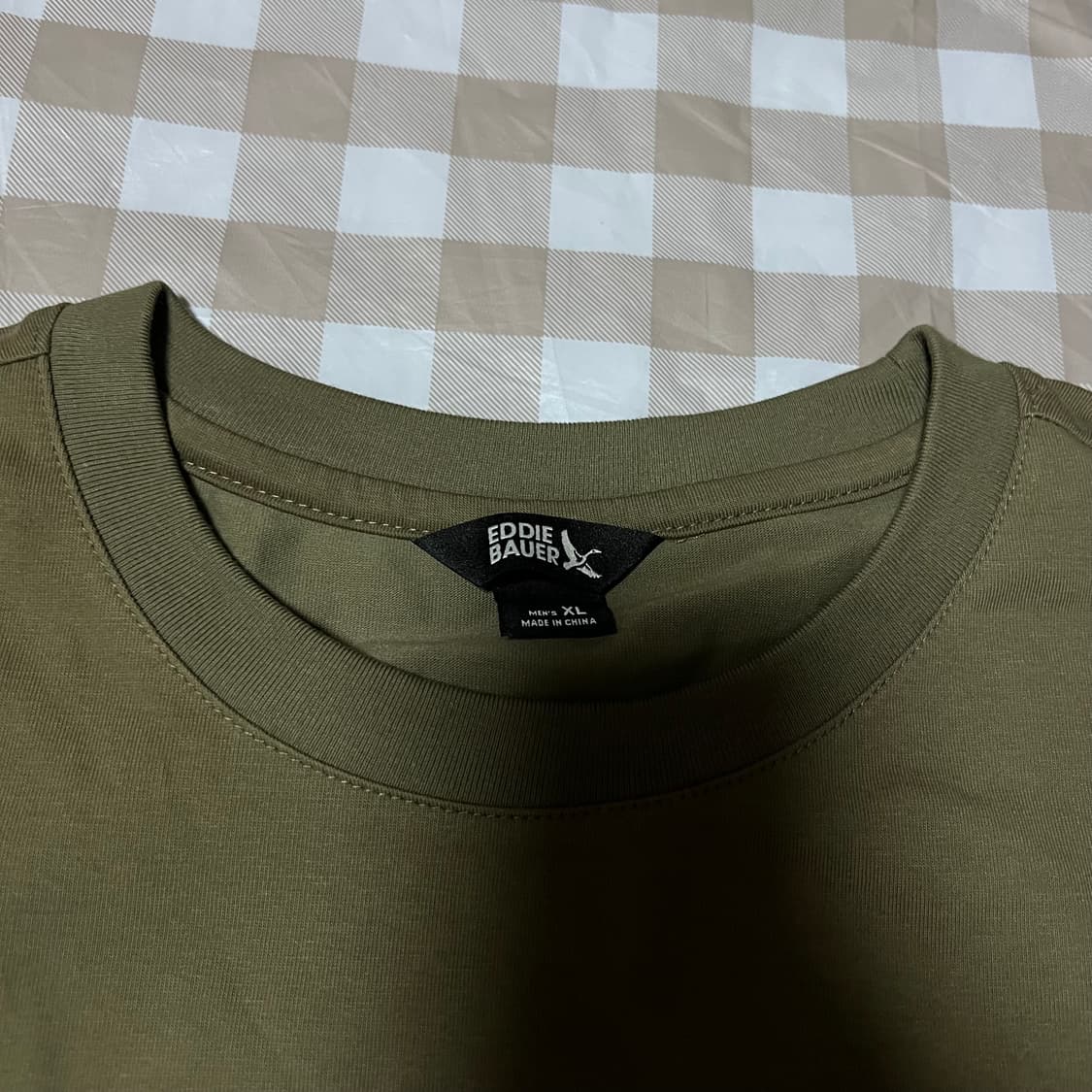 에디바우어 반팔 카키 XL 에디 바우어 반팔티 국방 카키색 상품이미지2