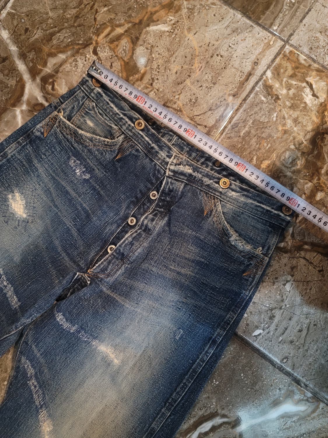 웨어하우스 덕디거 하드워시 데님팬츠  상품이미지6