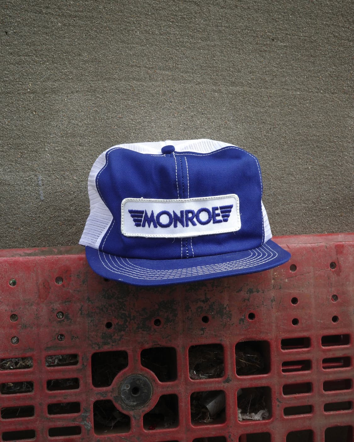 70‘s 80’s Monroe Patched 6패널 트러커캡 상품이미지1