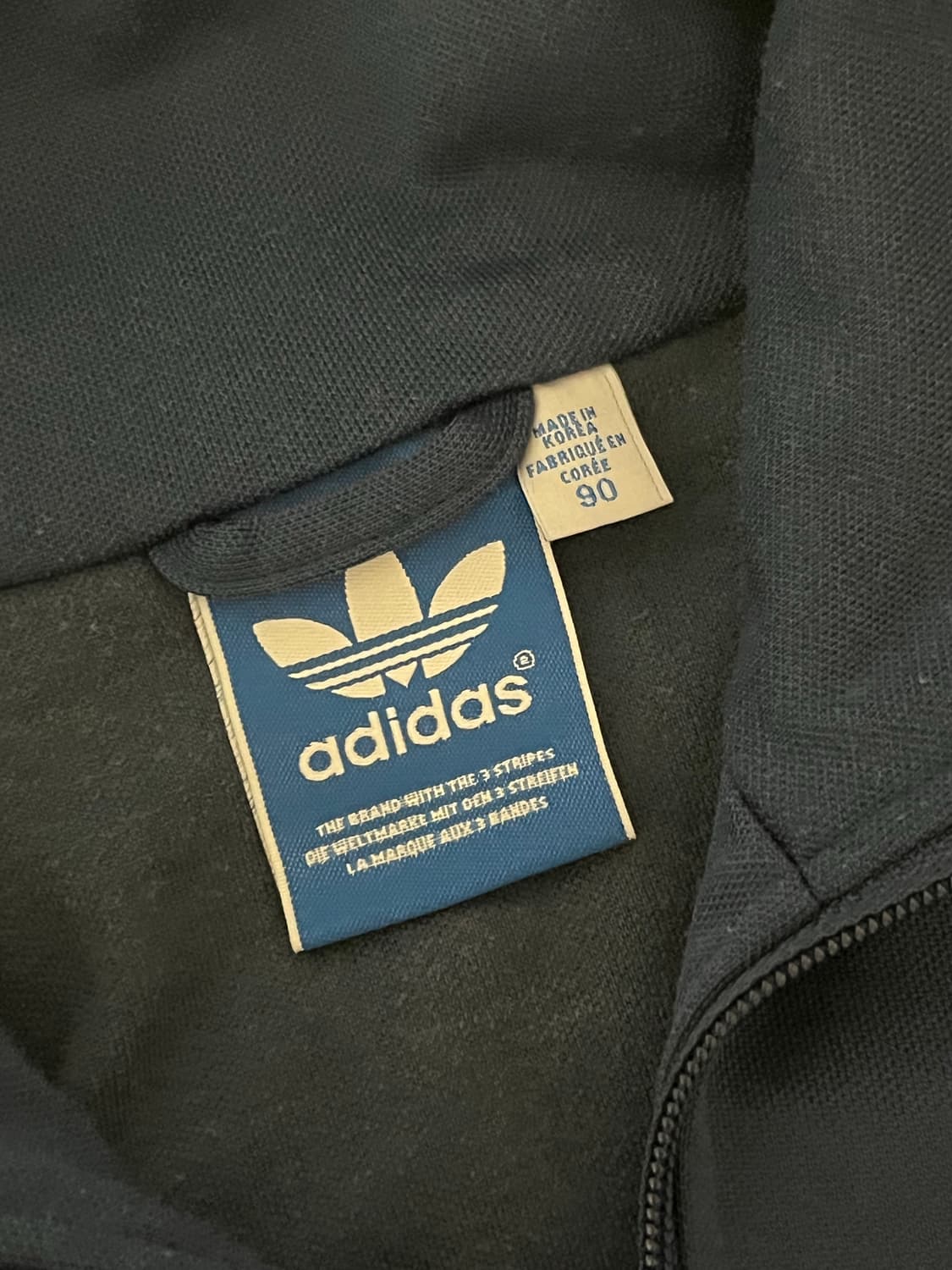 아디다스 유로파 남색 빨강 져지 90 네이비 레드 트랙탑 상품이미지3