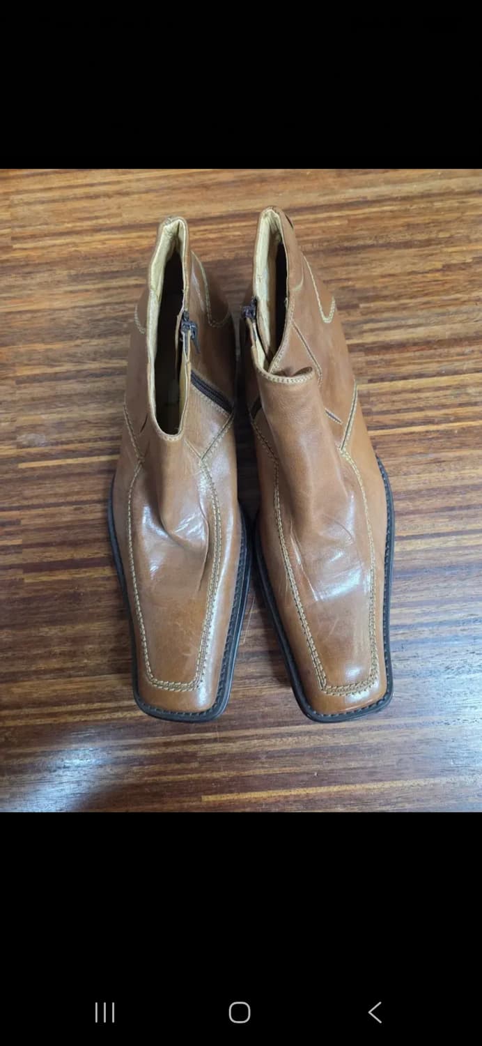 크리스찬 쥴리 빈티지 웨스턴 카우보이 미드 부츠 43 275  상품이미지3