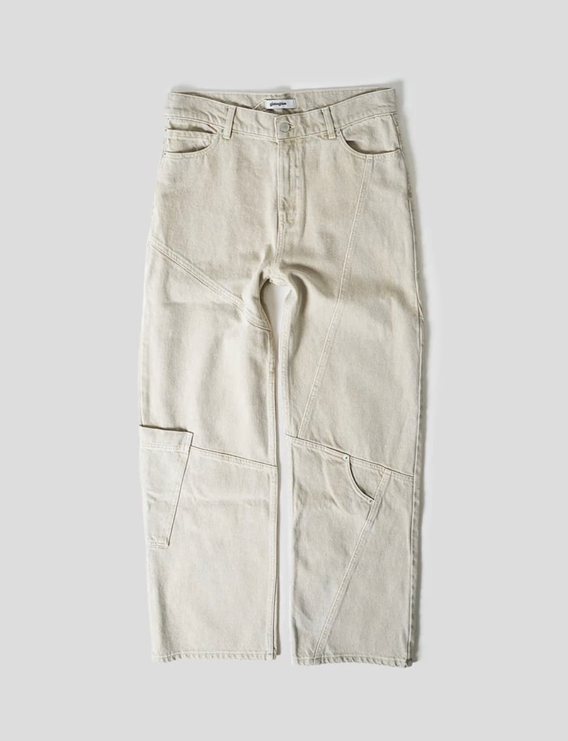 기마구아스 베벌리 팬츠 베이지 34 상품이미지2