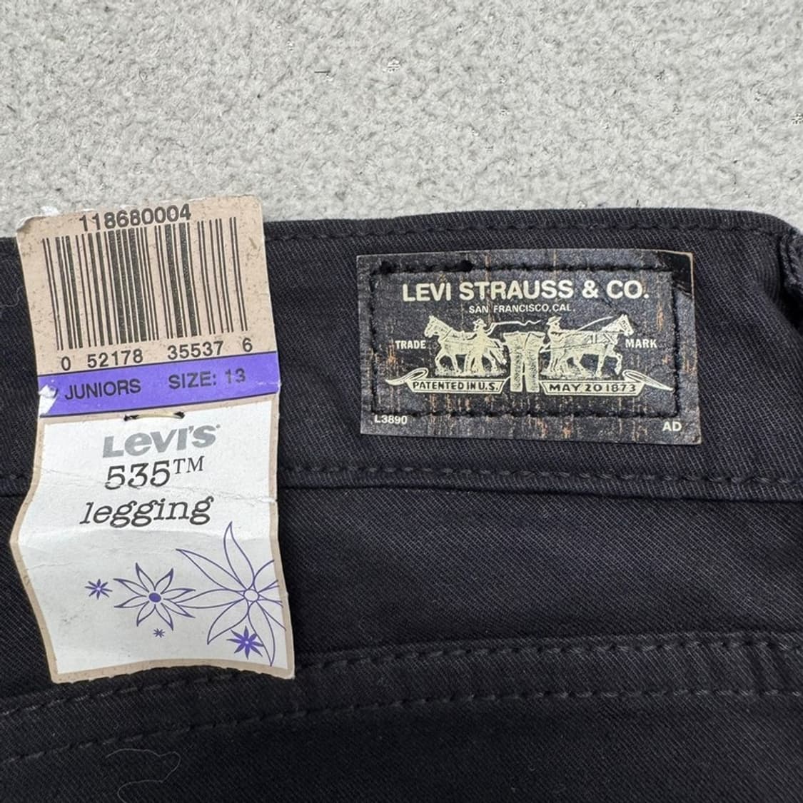 새상품 LEVI'S 535 레깅진 W31 상품이미지6