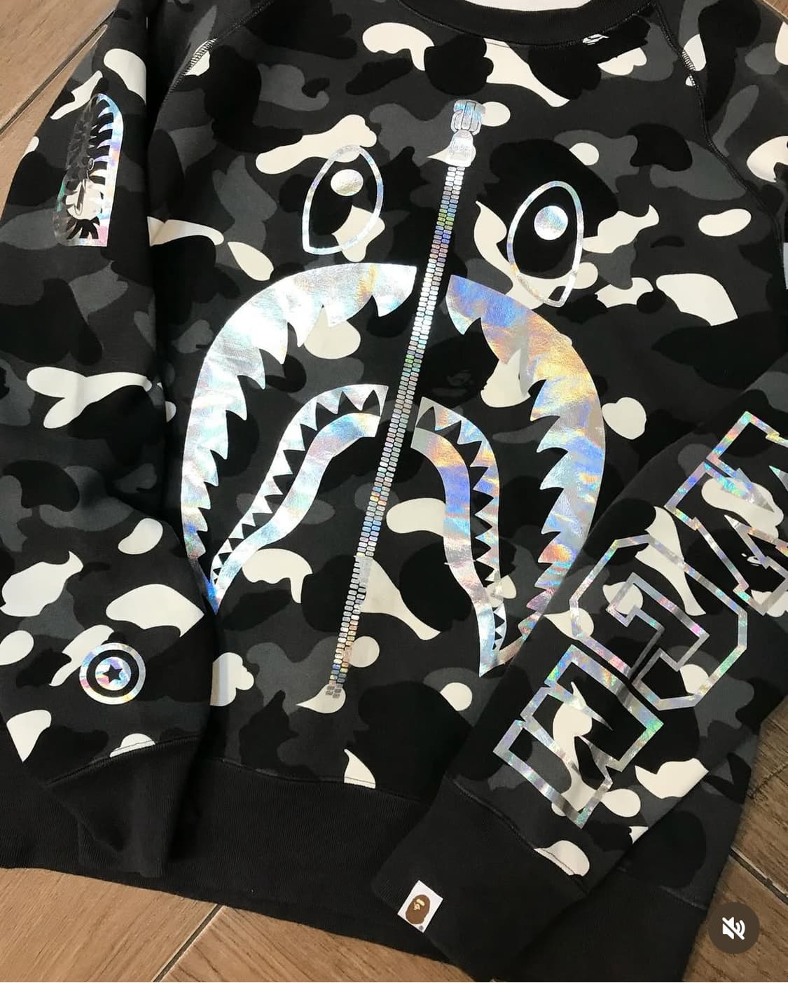 Bape City Camouflage Shark SweatShirts 상품이미지7